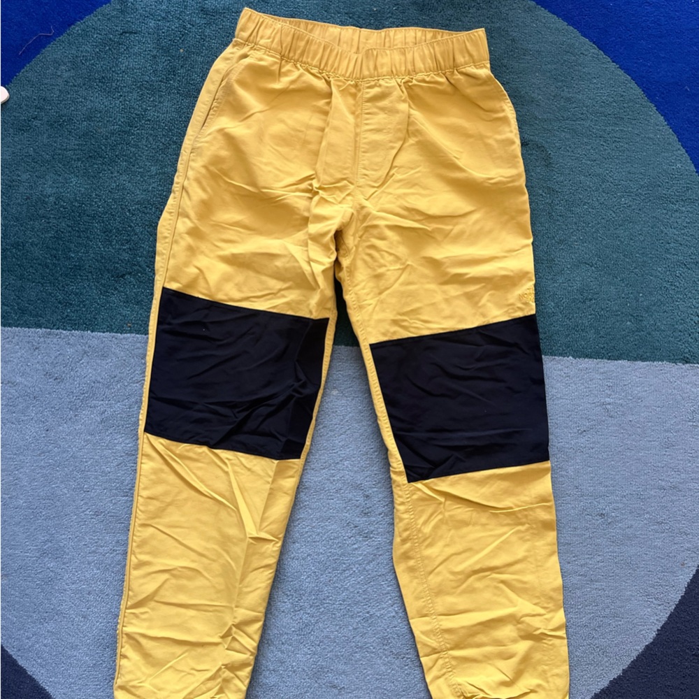 The North Face Yellow and Black Men’s Jogger Pants